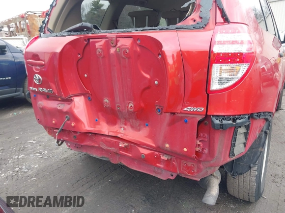 2010 Toyota RAV4 with VIN JTMBF4DV2AD028526, listed as a IAAI auction lot 41821599 with 140,624 mi miles. Bid and sale history available at carsss.com. Image 6.