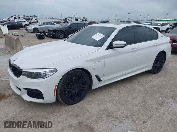 2019 BMW 5 Series 530e with VIN WBAJA9C58KB389245, listed as a IAAI auction lot 42111193 with 88,383 mi miles and . Bid and sale history available at DreamBid. Image 2.