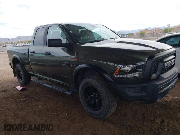 2021 Ram 1500 Warlock with VIN 1C6RR7GT0MS583144, listed as a IAAI auction lot 41776771 with 27,152 mi miles and . Bid and sale history available at DreamBid. Image 1.