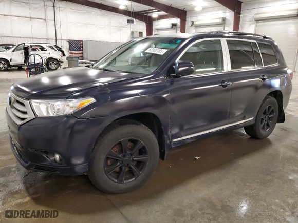 2011 Toyota Highlander with VIN 5TDBK3EH0BS091841, listed as a Copart auction lot 52000185 with 0 mi miles and Clean Title. Bid and sale history available at carsss.com. Image 1.