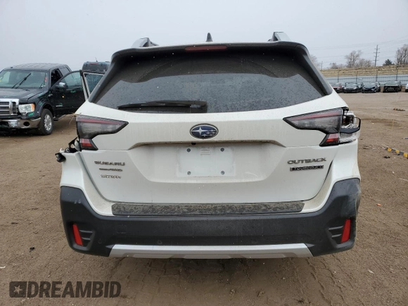 2022 Subaru Outback Touring XT with VIN 4S4BTGPD7N3110563, listed as a Copart auction lot 49061095 with 44,340 mi miles and Salvage title. Bid and sale history available at DreamBid. Image 6.