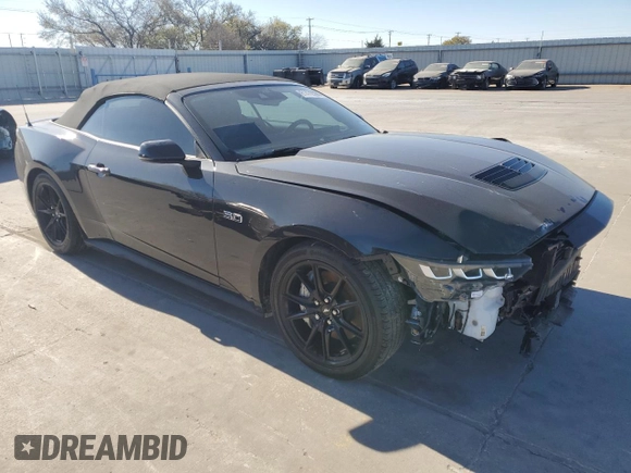 2024 Ford Mustang GT Premium with VIN 1FAGP8FF0R5101792, listed as a Copart auction lot 81476584 with 2,373 mi miles and Salvage title. Bid and sale history available at DreamBid. Image 4.