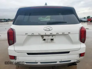 2022 Hyundai Palisade Calligraphy с VIN KM8R74HE6NU437314, выставлен на аукционе Copart как лот 60543745 с пробегом 56 174 миль миль и Списание • Salvage title. История ставок и продаж доступна на DreamBid. Изображение 6.