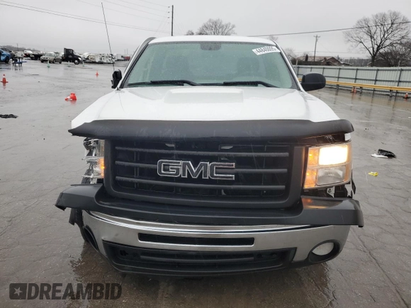 2011 GMC Sierra 1500 Work Truck z VIN 1GTN1TEX6BZ154673, wystawiony jako Copart lot #44840095 z przebiegiem 91 669 mil mil oraz Szkody całkowita. Historia ofert i sprzedaży dostępna na DreamBid. Obrazek 5.