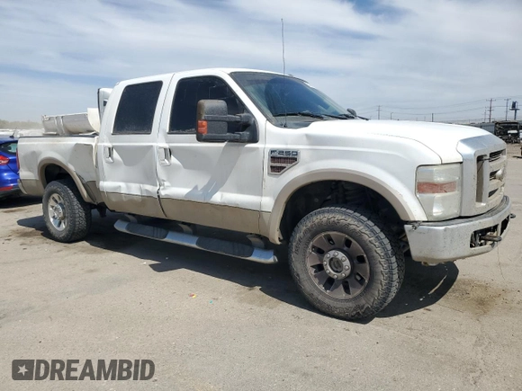 2009 Ford F-250 XL with VIN 1FTSW21R49EA86753, listed as a Copart auction lot 53250065 with 137,557 mi miles and Salvage title. Bid and sale history available at DreamBid. Image 4.