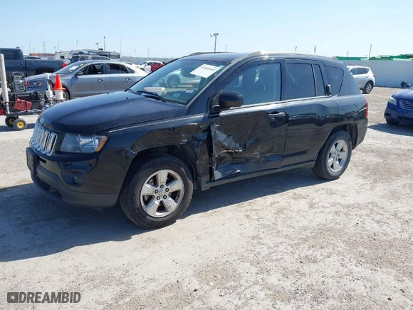 2014 Jeep Compass Sport with VIN 1C4NJCBA6ED630812, listed as a IAAI auction lot 42026664 with 134,445 mi miles. Bid and sale history available at carsss.com. Image 6.