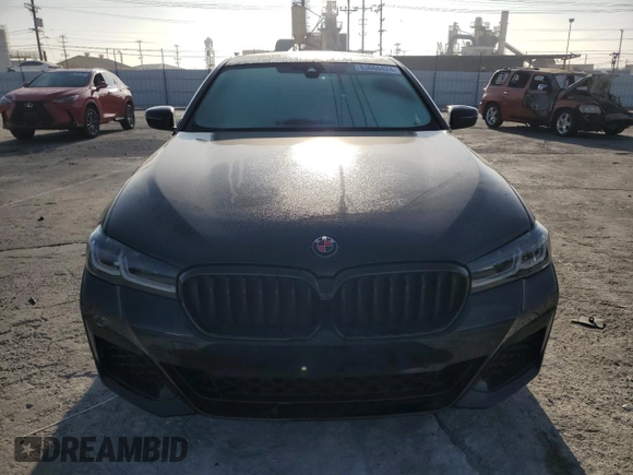 2023 BMW 5 Series 530e with VIN WBA13AG06PCM01727, listed as a Copart auction lot 83666424 with 40,831 mi miles and Salvage title. Bid and sale history available at DreamBid. Image 5.