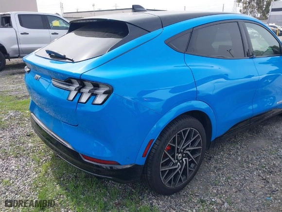 2021 Ford Mustang Mach-E GT with VIN 3FMTK4SX8MME03330, listed as a IAAI auction lot 41655371 with 17,778 mi miles. Bid and sale history available at carsss.com. Image 4.
