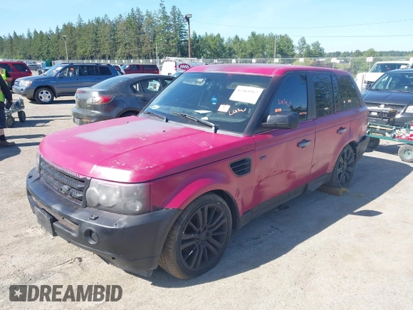 2009 Land Rover Range Rover Sport HSE z VIN SALSF25479A214000, wystawiony jako IAAI lot #42365917 z przebiegiem Nie podano mil oraz . Historia ofert i sprzedaży dostępna na DreamBid. Obrazek 2.