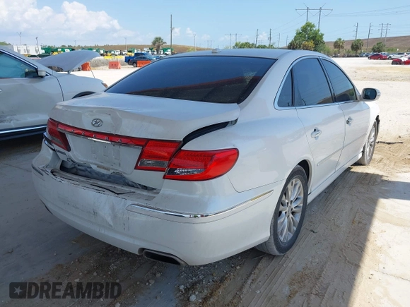 2011 Hyundai Azera Limited with VIN KMHFC4DF6BA521790, listed as a IAAI auction lot 42176922 with Not provided miles and . Bid and sale history available at DreamBid. Image 4.