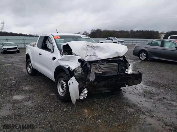 2022 Ford Ranger XL with VIN 1FTER1FH3NLD38657, listed as a Copart auction lot 85080604 with 90,557 mi miles and Salvage Title. Bid and sale history available at carsss.com. Image 11.