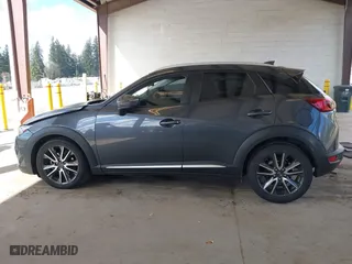 2017 Mazda CX-3 Grand Touring with VIN JM1DKFD70H0150496, listed as a IAAI auction lot 41746038 with 108,091 mi miles. Bid and sale history available at carsss.com. Image 15.