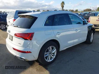 2023 Audi Q5 S line Premium with VIN WA1GAAFY7P2162649, listed as a IAAI auction lot 41540081 with 6,382 mi miles. Bid and sale history available at carsss.com. Image 4.