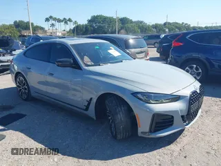 2023 BMW 4 Series 430i z VIN WBA63AV03PFN30841, wystawiony jako IAAI lot #41424460 z przebiegiem 22 572 mil mil oraz . Historia ofert i sprzedaży dostępna na DreamBid. Obrazek 1.
