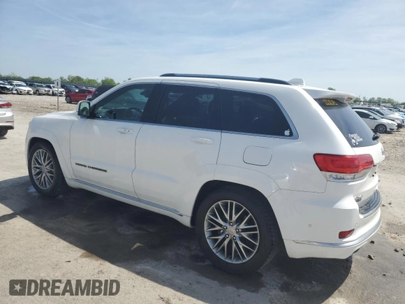 2017 Jeep Grand Cherokee Summit с VIN 1C4RJFJG0HC925374, выставлен на аукционе Copart как лот 53800125 с пробегом 155 553 миль миль и Списание • Salvage title. История ставок и продаж доступна на DreamBid. Изображение 2.