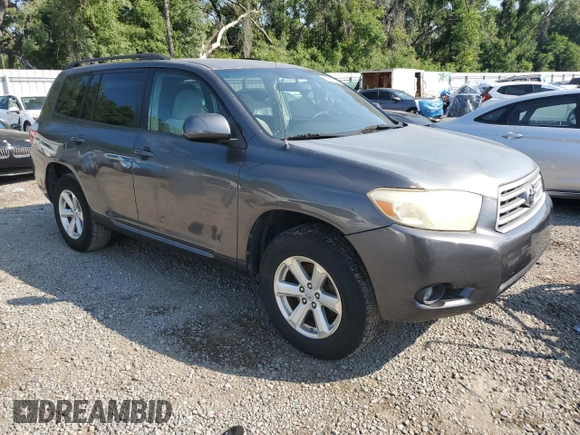 2009 Toyota Highlander with VIN JTEDA41AX92001098, listed as a Copart auction lot 55904985 with 316,713 mi miles and Clean title. Bid and sale history available at DreamBid. Image 4.