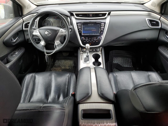 2015 Nissan Murano Platinum with VIN 5N1AZ2MHXFN276408, listed as a Copart auction lot 53737995 with 89,743 mi miles and Salvage Title. Bid and sale history available at carsss.com. Image 8.