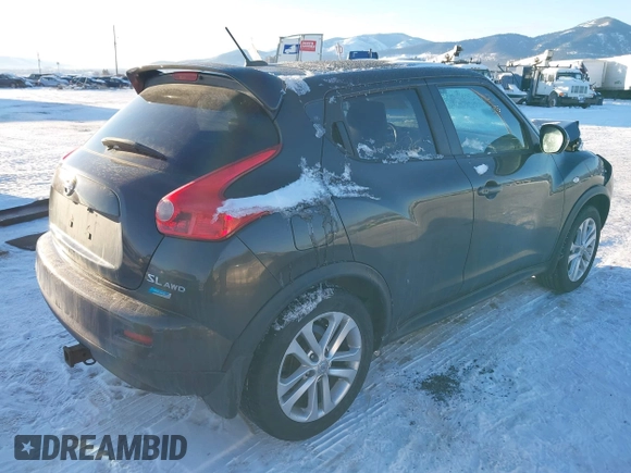 2013 Nissan Juke SV with VIN JN8AF5MV0DT220494, listed as a IAAI auction lot 41401846 with 134,693 mi miles. Bid and sale history available at carsss.com. Image 4.