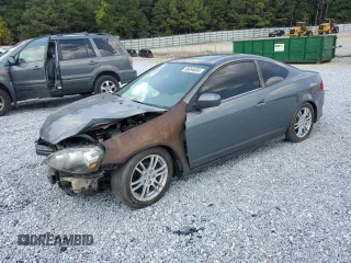 2005 Acura RSX with VIN JH4DC53895S005733, listed as a Copart auction lot 68854804 with 0 mi miles and Salvage Title. Bid and sale history available at carsss.com. Image 1.