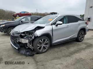 2019 Lexus RX with VIN 2T2BZMCAXKC197225, listed as a Copart auction lot 52859935 with 58,378 mi miles and Salvage Title. Bid and sale history available at carsss.com. Image 1.