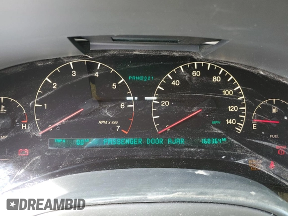 2002 Cadillac DeVille DHS z VIN 1G6KE57Y22U291523, wystawiony jako Copart lot #45711095 z przebiegiem 160 364 mil mil oraz Szkoda całkowita • Salvage title. Historia ofert i sprzedaży dostępna na DreamBid. Obrazek 9.
