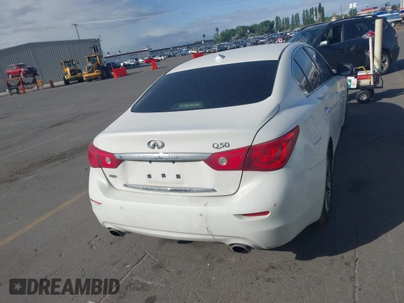 2015 Infiniti Q50 Premium z VIN JN1BV7ARXFM416349, wystawiony jako IAAI lot #42225088 z przebiegiem 194 127 mil mil oraz . Historia ofert i sprzedaży dostępna na DreamBid. Obrazek 16.
