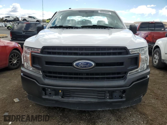 2018 Ford F-150 XL with VIN 1FTMF1C5XJKD81584, listed as a Copart auction lot 48009665 with 96,612 mi miles and Salvage title. Bid and sale history available at DreamBid. Image 5.