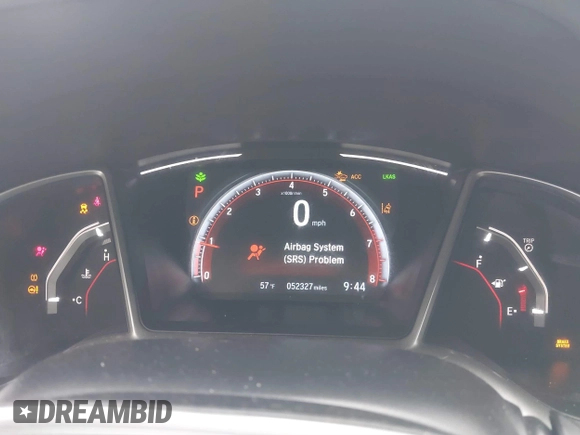 2021 Honda Civic Sport with VIN 2HGFC2F87MH554620, listed as a IAAI auction lot 41743596 with 52,327 mi miles and . Bid and sale history available at DreamBid. Image 15.