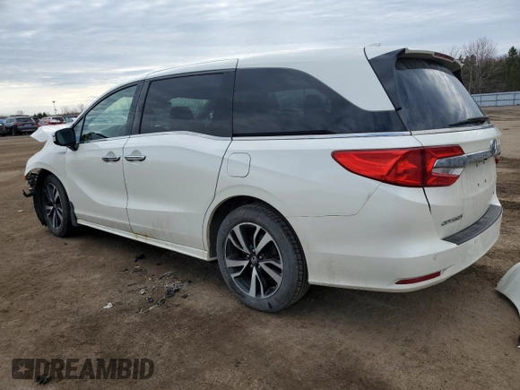 2018 Honda Odyssey Touring with VIN 5FNRL6H89JB505436, listed as a Copart auction lot 49067375 with 173,693 mi miles and Salvage Title. Bid and sale history available at carsss.com. Image 2.