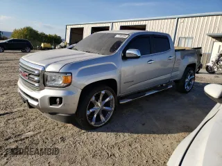 2016 GMC Canyon 4WD SLT with VIN 1GTG6DE36G1320662, listed as a Copart auction lot 77380594 with Not provided miles and Salvage title. Bid and sale history available at DreamBid. Image 1.