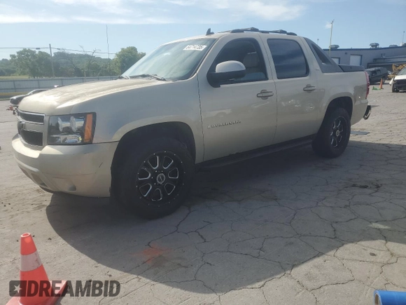 2007 Chevrolet Avalanche 1LT with VIN 3GNFK12307G120315, listed as a Copart auction lot 64714735 with 208,224 mi miles and Salvage title. Bid and sale history available at DreamBid. Image 1.