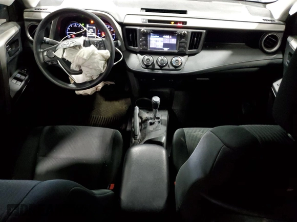 2018 Toyota RAV4 LE with VIN 2T3BFREV6JW763007, listed as a Copart auction lot 58604545 with 107,683 mi miles and Salvage title. Bid and sale history available at DreamBid. Image 8.