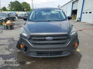 2018 Ford Escape S with VIN 1FMCU0F7XJUB19508, listed as a Copart auction lot 59222395 with Not provided miles and Salvage title. Bid and sale history available at DreamBid. Image 5.