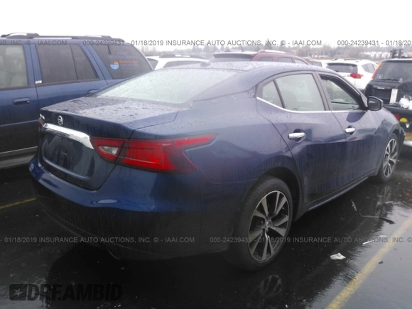 2016 Nissan Maxima Platinum with VIN 1N4AA6AP2GC381333, listed as a IAAI auction lot 24239431 with 111,318 mi miles and . Bid and sale history available at DreamBid. Image 4.