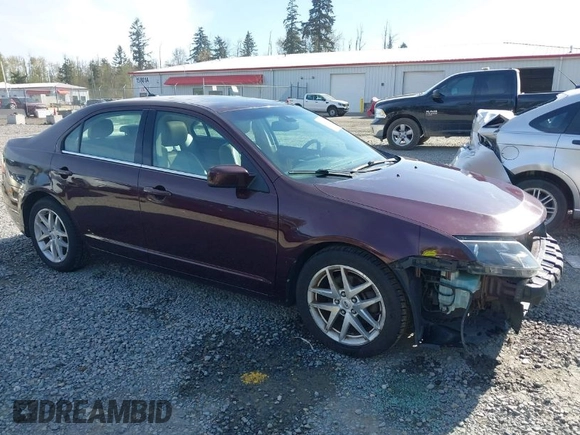 2011 Ford Fusion SEL with VIN 3FAHP0JA7BR220265, listed as a IAAI auction lot 42019909 with 170,287 mi miles. Bid and sale history available at carsss.com. Image 1.