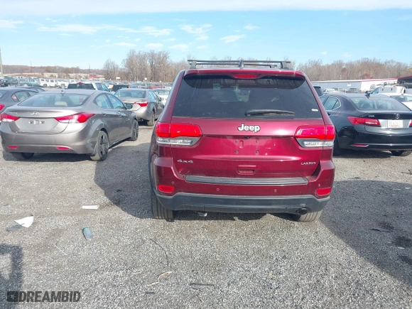 2018 Jeep Grand Cherokee Laredo E with VIN 1C4RJFAG6JC478829, listed as a IAAI auction lot 40899717 with 55,479 mi miles. Bid and sale history available at carsss.com. Image 16.
