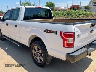 2018 Ford F-150 XL with VIN 1FTFW1EG1JKF37681, listed as a Copart auction lot 61414165 with 152,835 mi miles and Clean title. Bid and sale history available at DreamBid. Image 3.