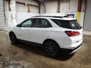 2024 Chevrolet Equinox RS with VIN 3GNAXMEG4RS102041, listed as a Copart auction lot 45669205 with 18,229 mi miles and Salvage Title. Bid and sale history available at carsss.com. Image 2.