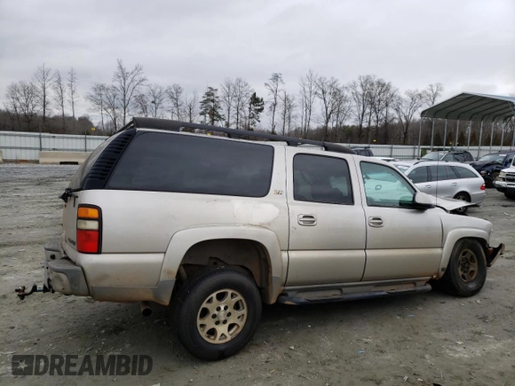 2004 Chevrolet Suburban Z71 with VIN 3GNFK16Z04G149291, listed as a Copart auction lot 38727863 with 0 mi miles and Salvage Title. Bid and sale history available at carsss.com. Image 3.