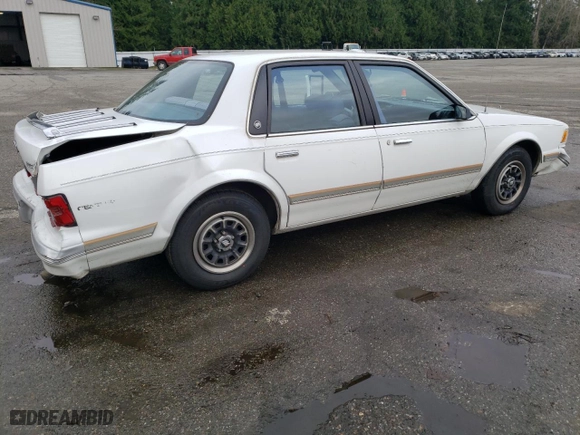 1993 Buick Century Special with VIN 1G4AG55N3P6476571, listed as a Copart auction lot 82432594 with 86,454 mi miles and Salvage Title. Bid and sale history available at carsss.com. Image 3.