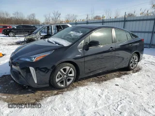 2022 Toyota Prius L Eco with VIN JTDKAMFU1N3160143, listed as a Copart auction lot 45340785 with 60,072 mi miles and Salvage title. Bid and sale history available at DreamBid. Image 1.