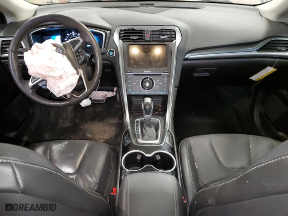 2015 Ford Fusion Titanium Hybrid with VIN 3FA6P0RU6FR309076, listed as a Copart auction lot 49395585 with 87,050 mi miles and Salvage Title. Bid and sale history available at carsss.com. Image 8.