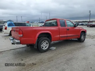 2003 Dodge Dakota SLT with VIN 1D7HL42N93S105421, listed as a Copart auction lot 83088264 with 210,194 mi miles and Salvage Title. Bid and sale history available at carsss.com. Image 3.