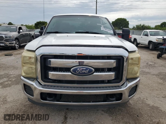 2012 Ford F-250 XL with VIN 1FT7X2A61CEC15533, listed as a Copart auction lot 57883444 with 195,030 mi miles and Salvage title. Bid and sale history available at DreamBid. Image 5.
