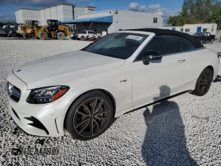2023 Mercedes-Benz C with VIN W1KWK6EB5PG130364, listed as a Copart auction lot 87761505 with 4,393 mi miles and Salvage title. Bid and sale history available at DreamBid. Image 1.