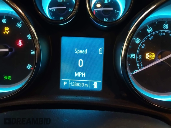 2012 Buick Verano Group with VIN 1G4PS5SK4C4205656, listed as a IAAI auction lot 41502065 with 136,820 mi miles and . Bid and sale history available at DreamBid. Image 7.