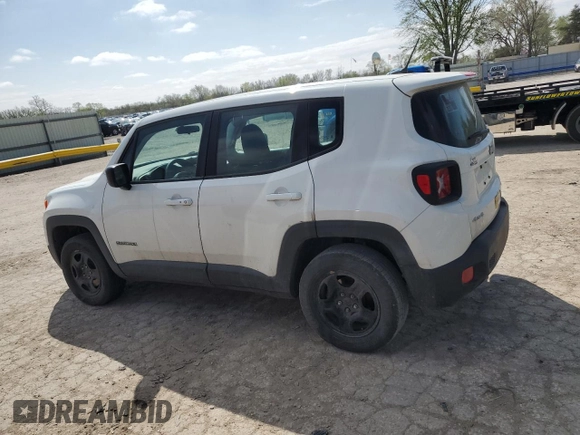 2017 Jeep Renegade Sport с VIN ZACCJBAB7HPE74460, выставлен на аукционе Copart как лот 50894815 с пробегом 187 482 миль миль и Списание • Salvage title. История ставок и продаж доступна на DreamBid. Изображение 2.