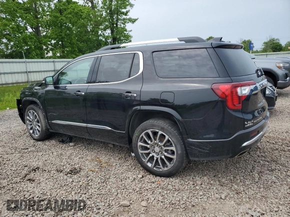 2022 GMC Acadia Denali with VIN 1GKKNXLS8NZ172901, listed as a Copart auction lot 59191535 with 19,116 mi miles and Salvage title. Bid and sale history available at DreamBid. Image 2.