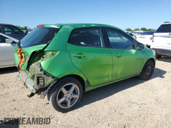 2013 Mazda Mazda2 Sport with VIN JM1DE1KY0D0157951, listed as a Copart auction lot 53934215 with 187,534 mi miles and Salvage Title. Bid and sale history available at carsss.com. Image 3.
