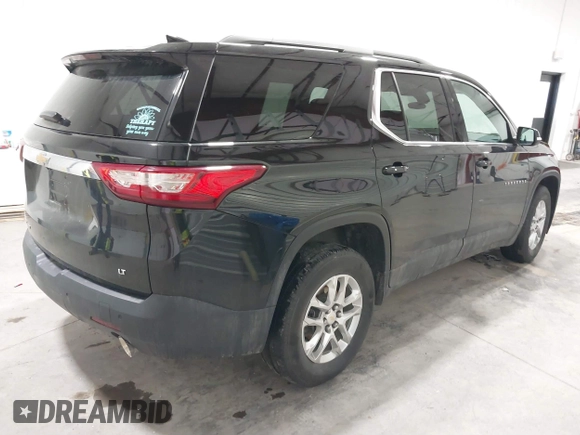 2021 Chevrolet Traverse LT Cloth with VIN 1GNEVGKW8MJ125076, listed as a IAAI auction lot 41600703 with 39,605 mi miles. Bid and sale history available at carsss.com. Image 4.